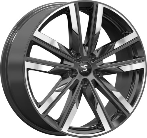 Диски K&K Premium Series КР014 (20_EXEED VX) 8x20 5x108 ET36 dia 65,1 diamond black gris - 1
