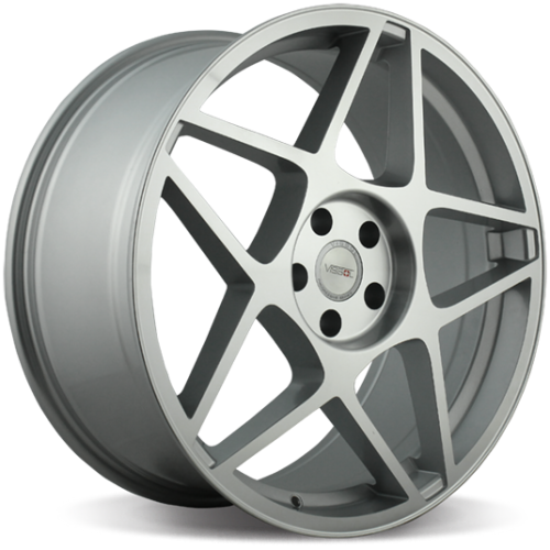 Диски Vissol V-008 9x20 5x112 ET25 dia 66,6 silver cut - 1