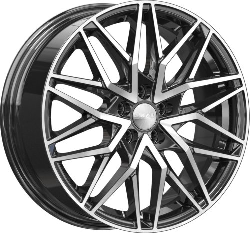 Диски Скад Азимут 7x17 5x105 ET38 dia 56,6 алмаз - 1