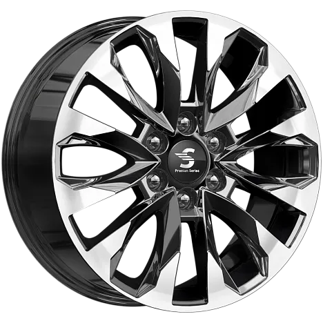 Диски K&K Premium Series КР007 (20_Pajero Sport) 8x20 6x139,7 ET38 dia 67,1 diamond quartz - 1
