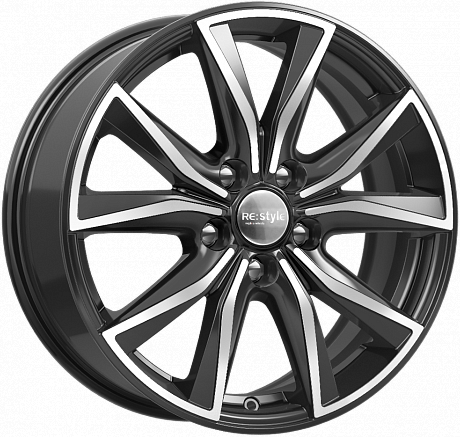 Диски K&K Original Series Hyundai (Tucson КСr867) 7x17 5x114,3 ET51 dia 67,1 алмаз черный Россия - 1