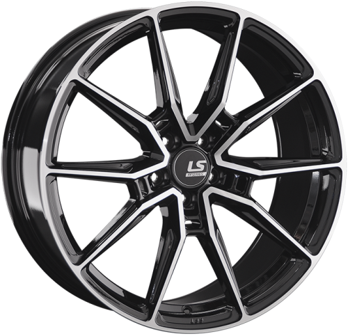 Диски LS FlowForming RC58 9x20 5x108 ET38,5 dia 63,3 BKF - 1