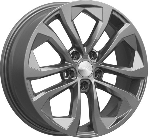 Диски Скад Тукан 7x17 5x114,3 ET45 dia 67,1 графит Россия - 1