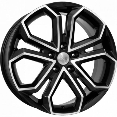 Диски K&K Пандора 8,5x19 5x127 ET56,4 dia 71,6 алмаз черный Россия - 1