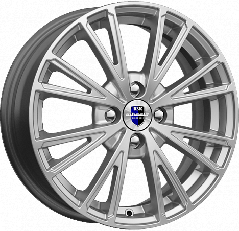 Диски K&K Меандр 6x15 4x98 ET35 dia 58,5 сильвер SK Россия - 1