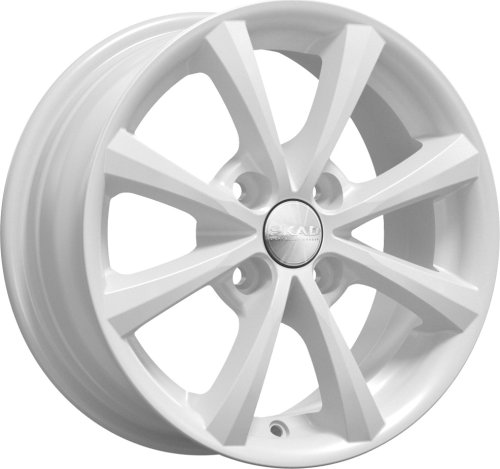 Диски Скад Каллисто-13 5,5x13 4x100 ET35 dia 67,1 белый Россия - 1