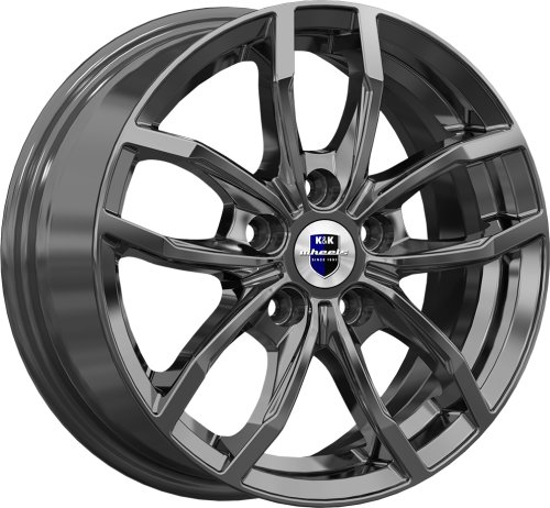 Диски K&K Фрост 6,5x15 5x114,3 ET43 dia 66,1 кварц - 1