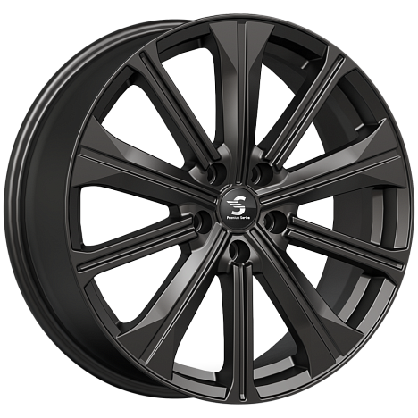 Диски Premium Replica Wheels КР013 7x19 5x108 ET33 dia 60,1 fury black - 1