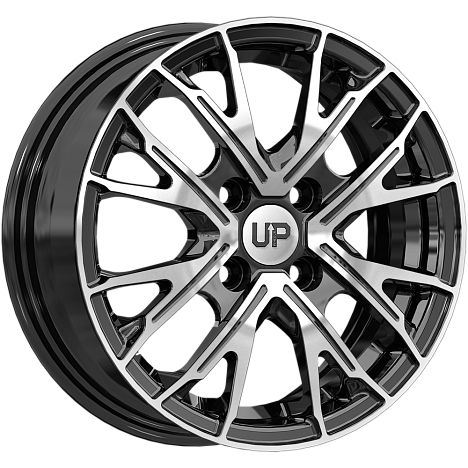 Диски Wheels UP Up127 5,5x14 4x114,3 ET38 dia 67,1 new diamond - 1