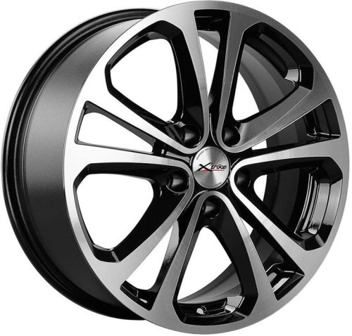Диски X trike X-113M 7x17 5x105 ET38 dia 56,6 BK/FP Россия - 1