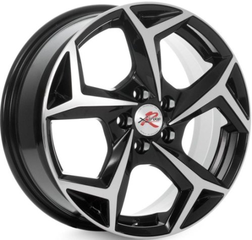 Диски X Trike RST R066 Skoda Octavia 6,5x16 5x112 ET46 dia 57,1 BK/FP - 1