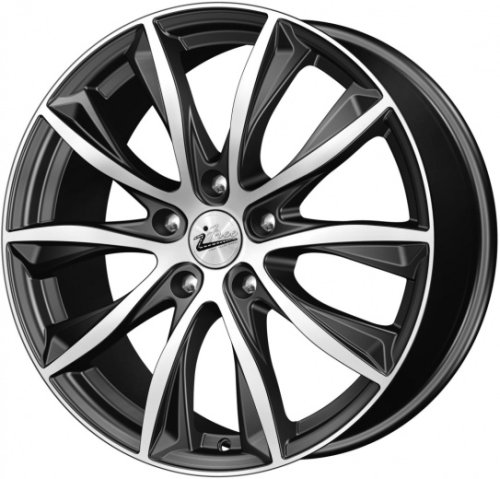 Диски iFree Каzантип 7,5x18 5x108 ET47 dia 60,1 блэк джек - 1