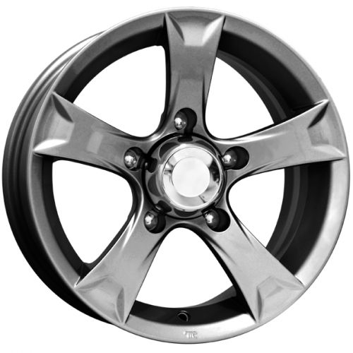 Диски K&K Триал 6,5x15 5x139,7 ET5 dia 110,1 дарк платинум Россия - 1