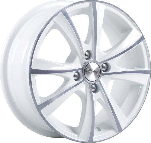 Диски Скад Мальта 5,5x14 4x100 ET38 dia 67,1 алмаз-белый - 1