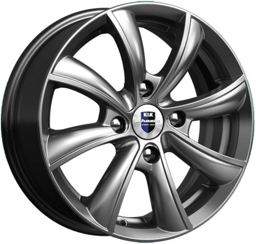 Диски K&K Бриз 6x15 4x100 ET46 dia 54,1 дарк платинум Россия - 1