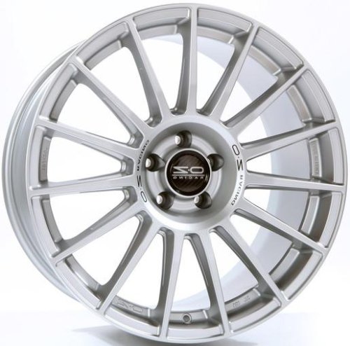 Диски OZ Racing Superturismo Dakar 8,5x20 5x114,3 ET40 dia 79 matt race silver black lettering - 1
