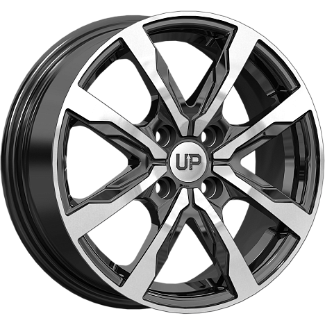 Диски Wheels UP Up122 6x15 4x114,3 ET40 dia 66,1 new diamond - 1