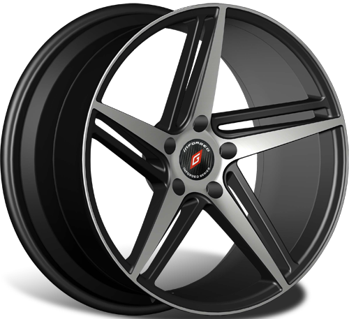Диски Inforged IFG31 8,5x19 5x112 ET32 dia 66,6 black machined - 1