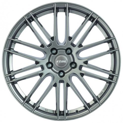 Диски Rial KiboX 9,5x21 5x112 ET22 dia 66,6 metal grey - 1
