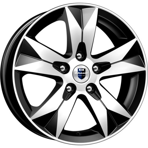 Диски K&K Crossline 6,5x16 5x114,3 ET50 dia 66,1 алмаз черный Россия - 1