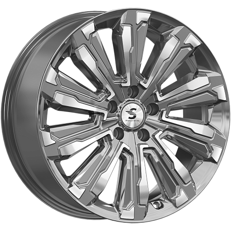 Диски Premium Replica Wheels Humber 8x20 5x108 ET36 dia 65,1 diamond gloss graphite - 1