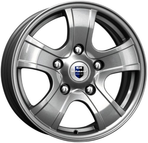 Диски K&K Тигр 7x16 5x139,7 ET40 dia 98 дарк платинум Россия - 1