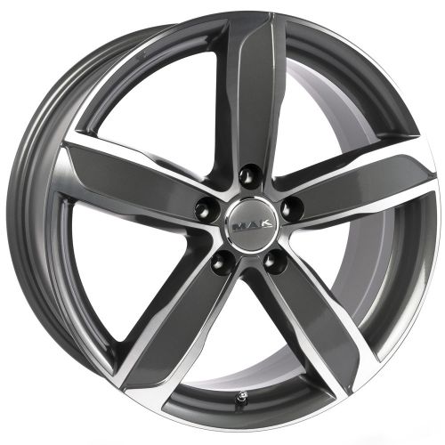 Диски MAK Stadt 8x18 5x112 ET28 dia 66,6 gun metallic mirror - 1