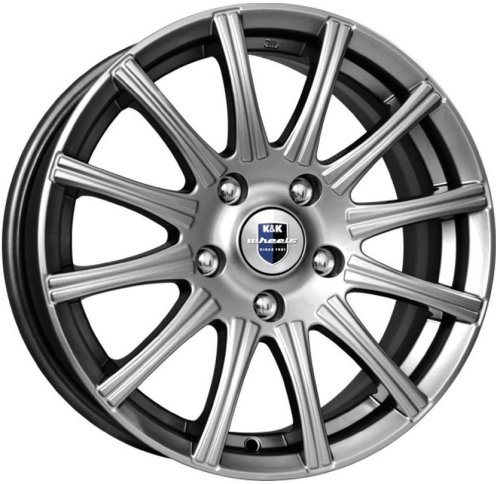 Диски K&K Сиеста 5x13 3x98 ET35 dia 60,2 дарк платинум Россия - 1