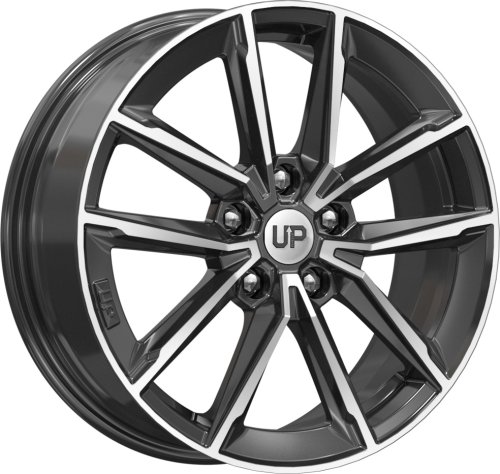 Диски Wheels UP Up104 6,5x17 5x114,3 ET40 dia 66,1 new diamond - 1