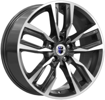 Диски K&K Борэй 8x18 5x108 ET42 dia 67,1 алмаз черный Россия - 1