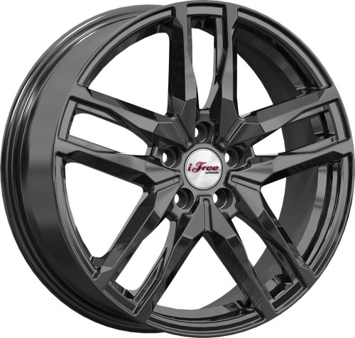 Диски iFree Бомбей 6,5x18 5x114,3 ET40 dia 66,1 BK - 1