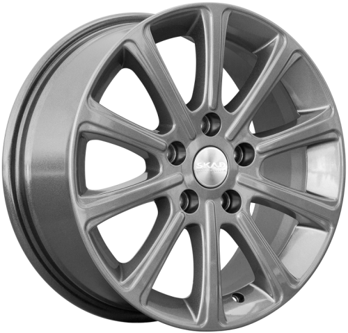 Диски Скад Милан 6,5x16 5x114,3 ET40 dia 67,1 графит Россия - 1