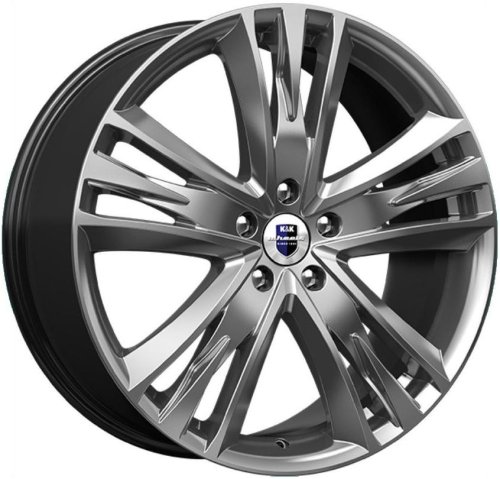 Диски K&K Атлас 8,5x20 5x114,3 ET45 dia 64,1 дарк платинум Россия - 1