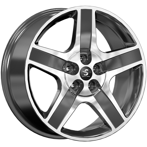 Диски K&K Premium Series КР008 (20_ Evoque) 8,5x20 5x108 ET40 dia 63,35 diamond black gris - 1