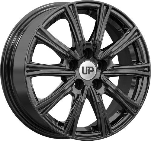 Диски Wheels UP Up123 6x15 5x100 ET45 dia 67,1 new black - 1