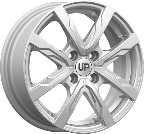 Диски Wheels UP Up122 6x15 4x114,3 ET44 dia 56,6 silver classic - 1