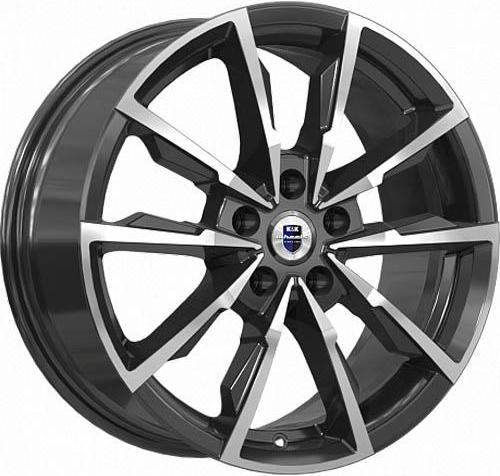 Диски K&K Меренге 7,5x17 5x114,3 ET35 dia 67,1 алмаз черный Россия - 1