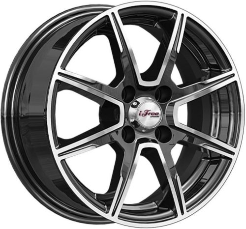 Диски iFree Майами лайт 5,5x14 4x100 ET40 dia 67,1 блэк джек - 1