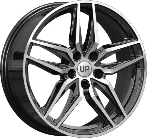 Диски Wheels UP Up112 7x18 5x114,3 ET53 dia 54,1 new diamond - 1