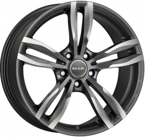 Диски MAK Luft 8x19 5x120 ET37 dia 72,6 gun metallic mirror - 1