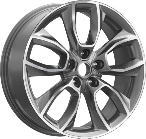 Диски K&K Premium Series КР001 (18_ASX) 7x18 5x114,3 ET46 dia 67,1 diamond gloss graphite - 1