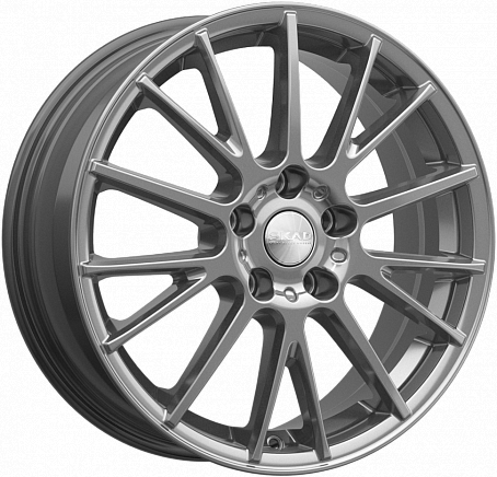 Диски Скад Дубай 6,5x17 5x114,3 ET39 dia 67,1 графит Россия - 1