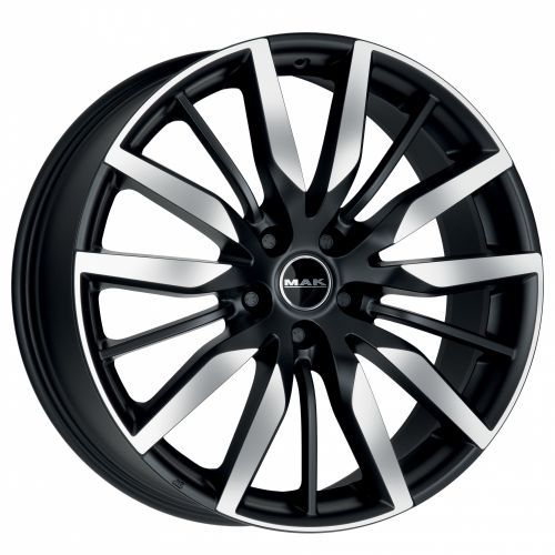 Диски MAK Barbury 8x19 5x112 ET28 dia 66,6 ice black - 1