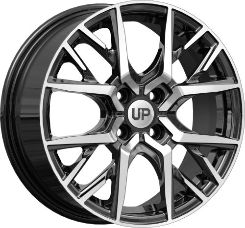 Диски Wheels UP Up124 6,5x16 4x100 ET49 dia 54,1 new diamond - 1
