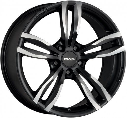 Диски MAK Luft 9x18 5x120 ET44 dia 72,6 ice black - 1