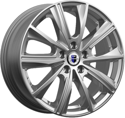 Диски K&K Арнар 6x15 4x100 ET45 dia 67,1 дарк платинум Россия - 1