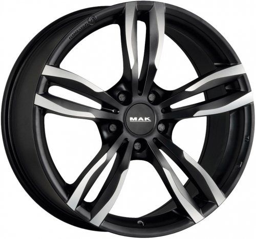 Диски MAK Luft 8x18 5x120 ET43 dia 72,6 ice black - 1