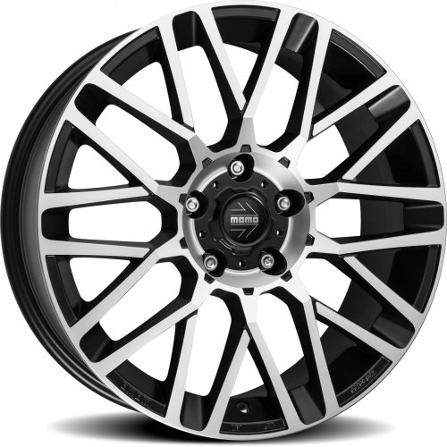 Диски MOMO Revenge SUV 9x20 5x150 ET45 dia 110,5 matt black polished - 1