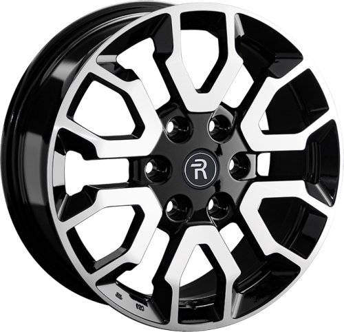 Диски Replay Toyota (TY379) 7,5x18 6x139,7 ET60 dia 95,1 BKF - 1