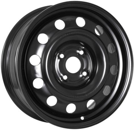 Диски ТЗСК Hyundai Solaris/Kia Rio 6x15 4x100 ET48 dia 54,1 черный Россия - 1